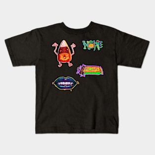 Halloween Candy Pack 3 Kids T-Shirt